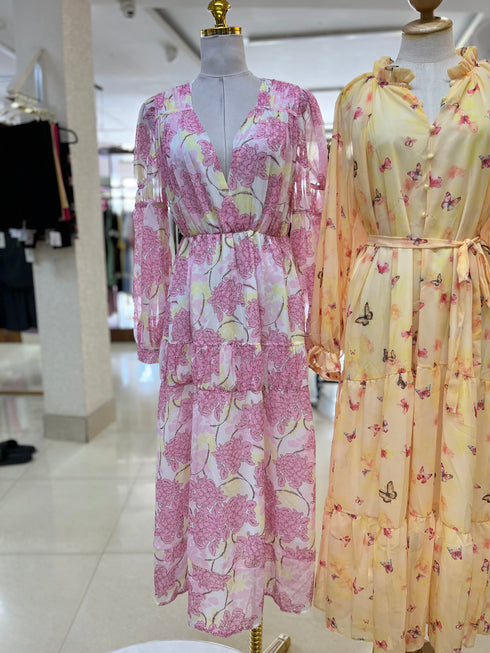 Summer Floral Long Sleeves